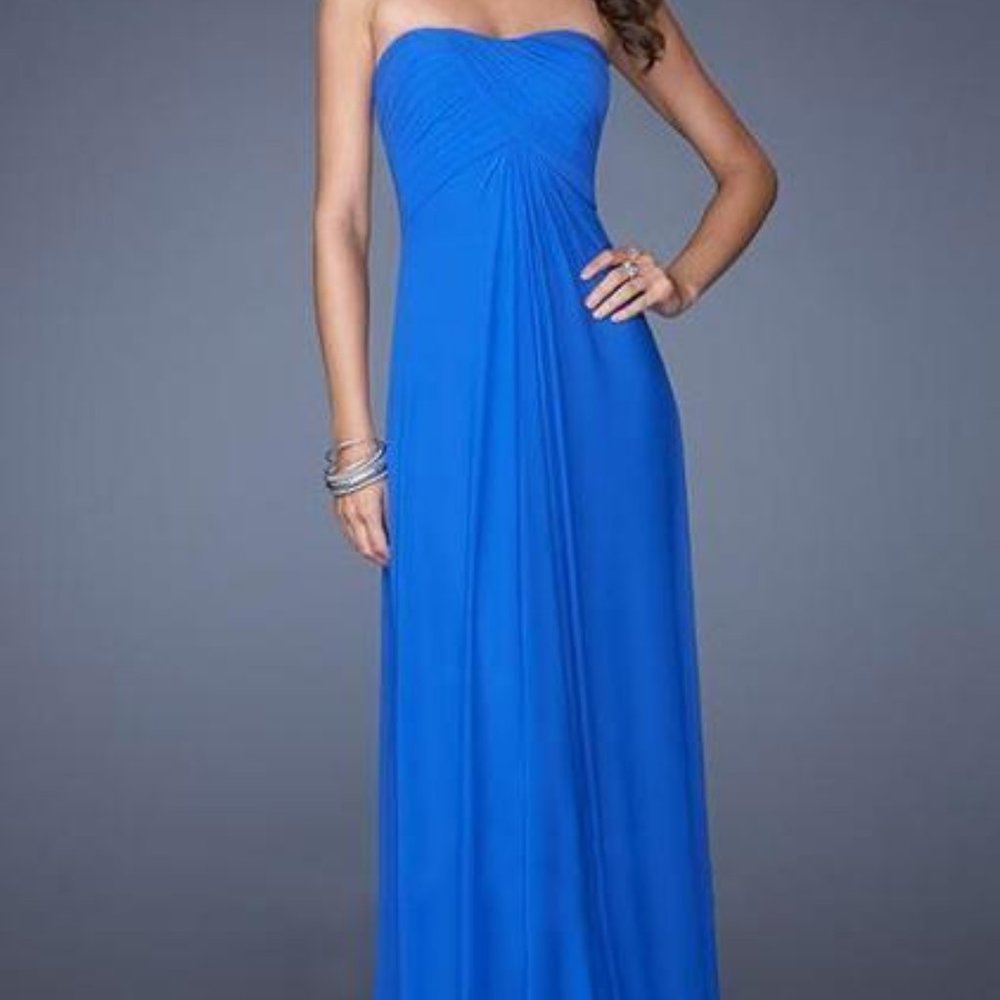 La Femme Evening Dress Red Size 00
